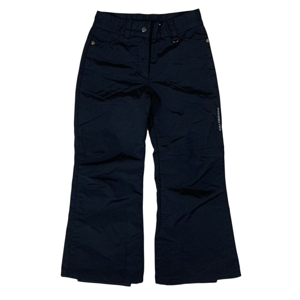 Obermeyer Black Snow‎ Pants Insulated Waterproof Juniors 6 Kids
